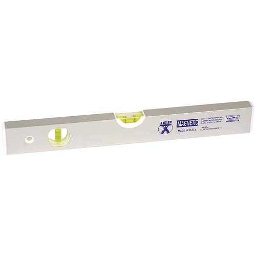 IORI 12220.40 - Livella Tecnika magnetica con inseriti nel profilato 400mm con tre fiale in materiale acrilico antiurto