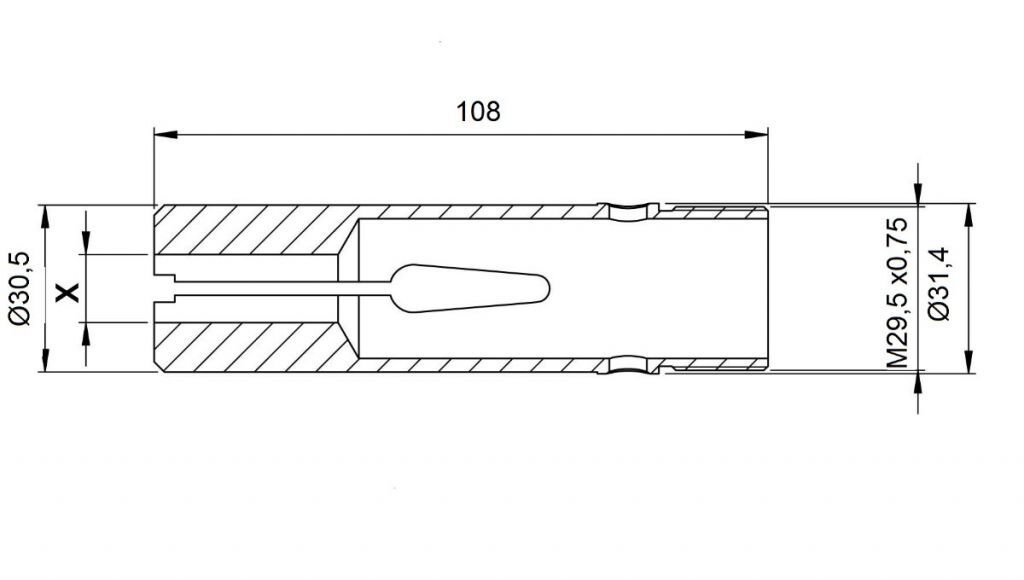 Pinza Spingibarra per Tornio Automatico Plurimandrino meccanico a camme Gildemeister GM26AC, 012.