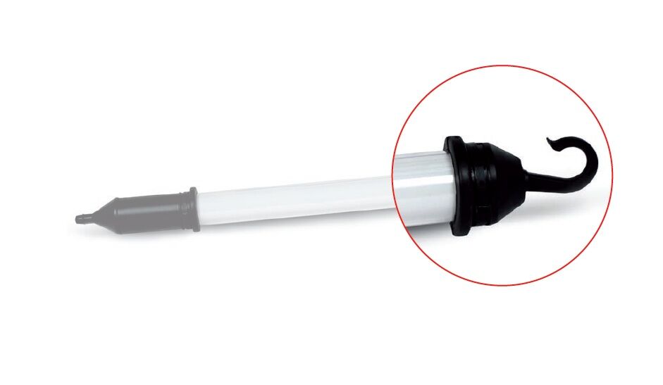 WESTELETTRIC 12LSI54052NLE Tragbare LED-Röhrenlampe mit Schutzrohr aus Polycarbonat, 16 W, Kunststoffhaken zur Aufhängung, 24 V AC/DC, 2500 Lumen