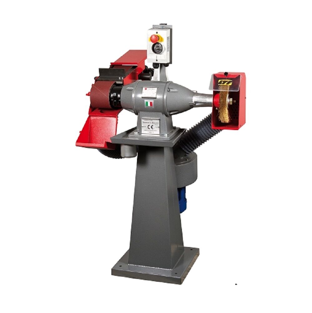 TOMMASI & BONETTI LN10P - Horizontal belt sander and polisher with magneto-thermal switch, 400 V, 2800 rpm