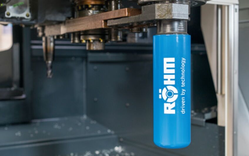 Lubritool Röhm lubrication devices with a choice of interface from HSK-A40 to HSK-A100