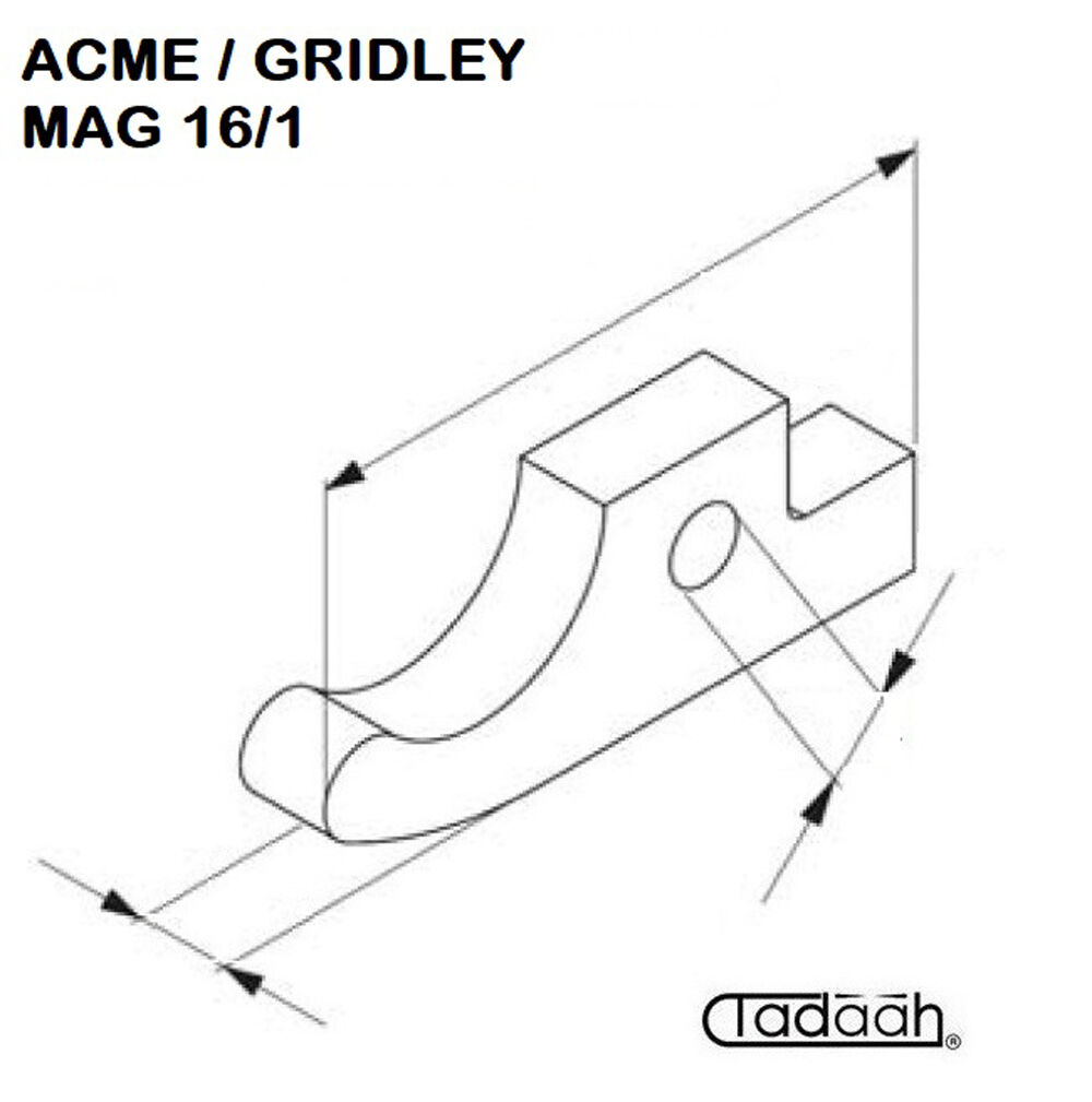 MAG16-1 Spannfinger passend für Einspindeldrehautomat Acme/Gridley MAG 16/1
