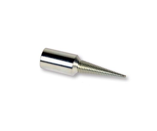 TOMMASI & BONETTI MC02S Tapered - Left Spindle for jewerly buffers machine models P01 - P01TS - P02 - P02TS - P03