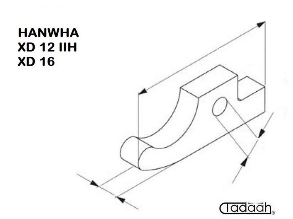 MC-11200-105 Spannfinger passend für Einspindeldrehautomat HANWHA - XD 12 IIH, XD 12