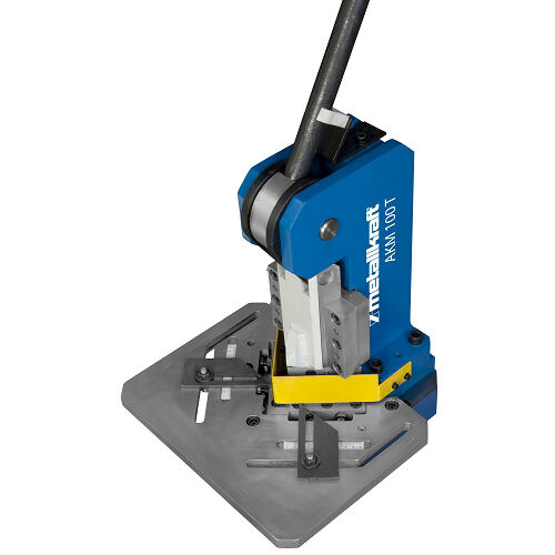 METALLKRAFT 3770512 - Scantonatrice manuale Modello AKM 100 T - Capacità di taglio 3mm, MET3770512