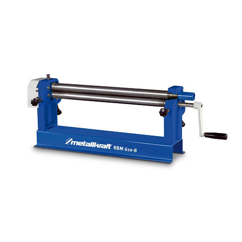 METALLKRAFT 3780618 Calandra manuale modello RBM 610-8 - Larghezza di lavoro 610 mm