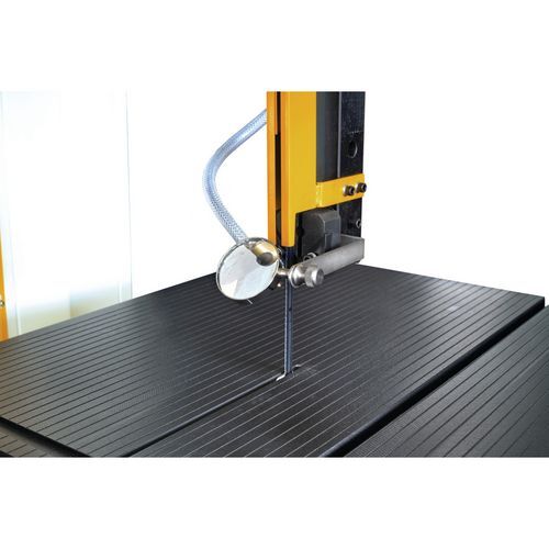 METALLKRAFT 3951611 Segatrice a nastro verticale per metalli 400V Modello VMBS 1610E con unità di taglio, saldatura e rettifica della lama