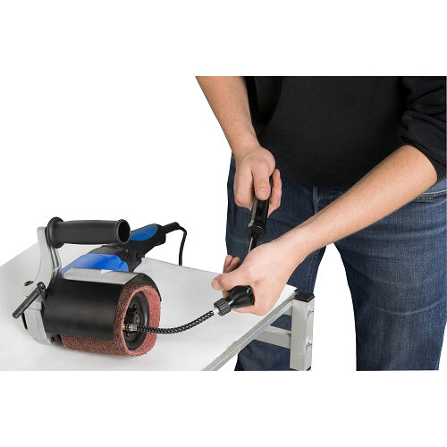METALLKRAFT 3990100 Burnishing for grinding, polishing, satinizing, structuring, as well as for cleaning soiled surfaces or removing paint residues