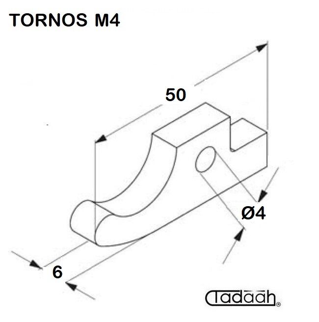 MF 7817 Nasello per tornio TORNOS M4