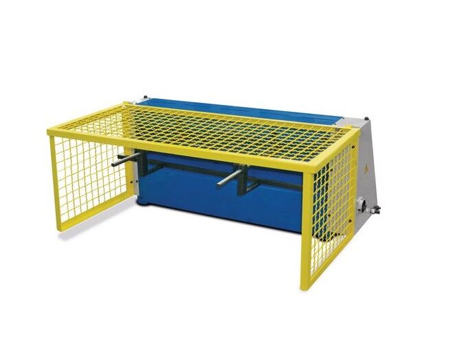 METALLKRAFT 3772915 Cesoia motorizzata per lamiera con pedale larghezza lavoro 1050mm - Modello MTBS 1050-10
