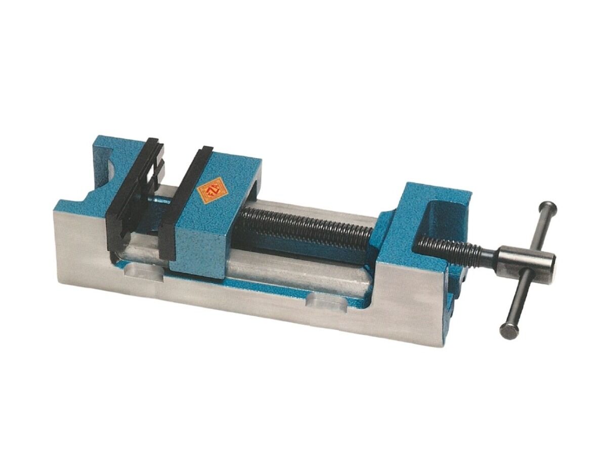 FZA MTMF/1 E/90 Morsa di precisione da trapano multifunzionale in ghisa speciale con elevata capacità di serraggio e ganasce intercambiabili larghezza 120mm e apertura 155mm