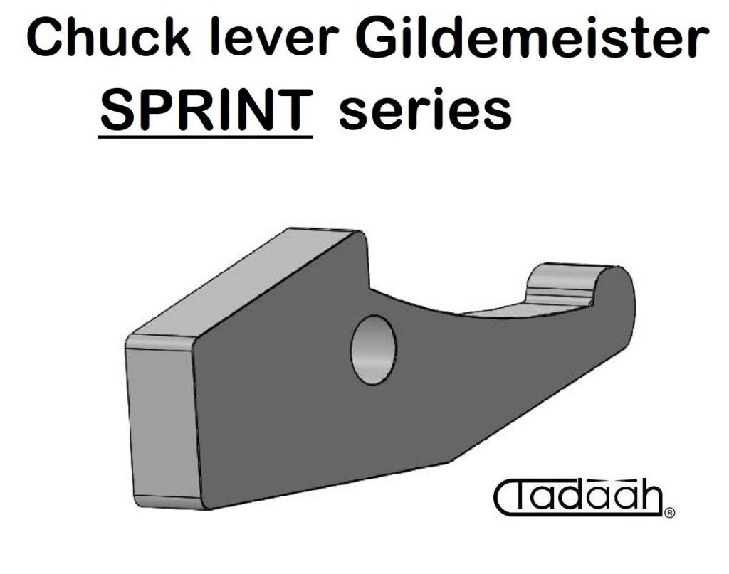 Nasello per tornio plurimandrino Gildemeister modello serie Sprint20, Sprint32, Sprint42, Sprint50,  linear, 