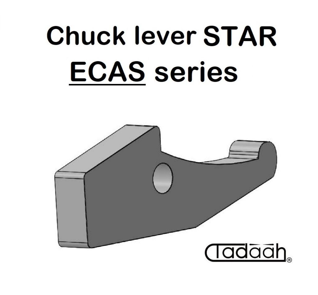Chuck lever suitable for STAR CNC lathe model ECAS series 