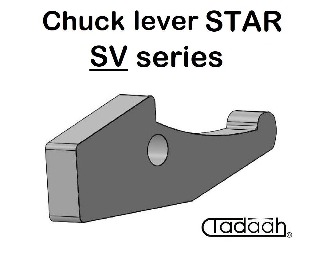 Chuck lever suitable for STAR CNC lathe model SV