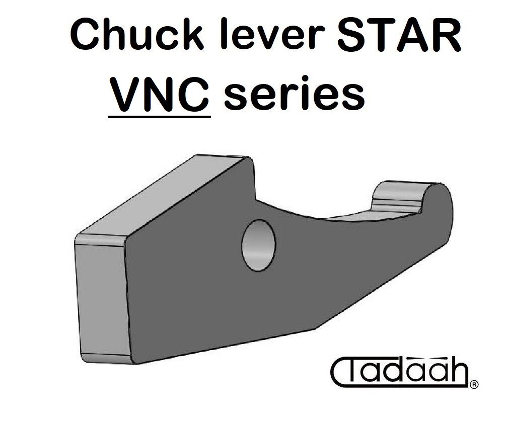 Chuck lever suitable for STAR CNC lathe VNC 20, VNC32