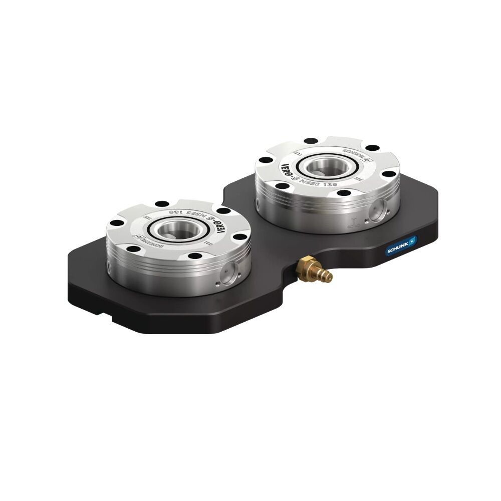 1323569 SCHUNK Spannstation platte 399x199x60mm mit Dublettenmodul NSE3 138, Einzugskraft von 16 kN