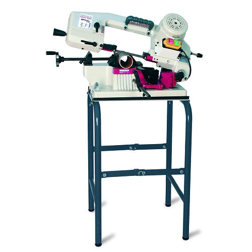OPTIMUM 057OP0100 Segatrice a nastro per metalli 1470x13x0.65 mm, modello S 100G, leggera e maneggevole - Potenza 230 V
