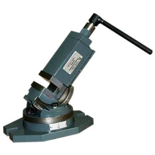 OPTIMUM 3354170 - Morsa a vite a due assi Modello ZAS 50- 50mm, inclinabile fino a -90° con base girevole a 360°