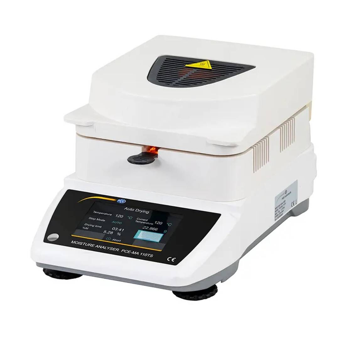 PCE Instruments PCE-MA 110TS Waage mit Heizkammer für Materialfeuchtemessgerät