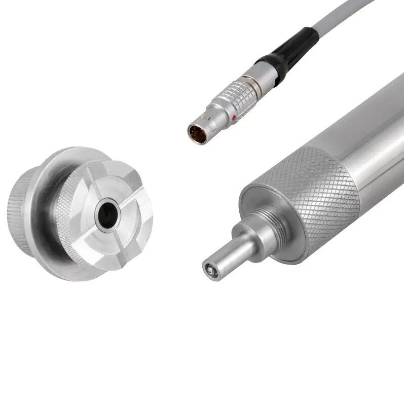 PCE Instruments PCE-3500 Durometro UCI per misure non distruttive per la misura dei pezzi metallici, misura in HV, HRC, HRB, HB e MPa