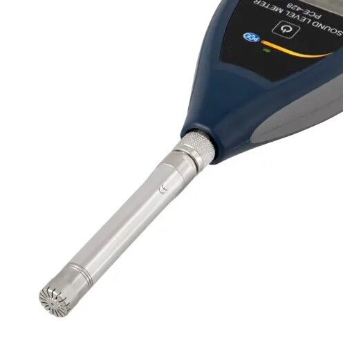 PCE Instruments PCE-430 Fonometro portatile di 1ª classe, ponderazione Fast, Slow, Impulse, range di misura da 22 a 136 db(A)
