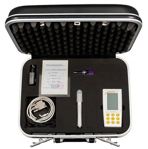 PCE Instruments PCE-5000 Misuratore di durezza a ultrasuoni UCI per metalli, misura in zone difficili, alta precisione, memoria 1000 dati, display LCD, interfaccia RS-232