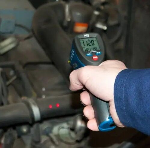 PCE Instruments PCE-889B Infrared thermometer non-contact measurement -50 to +1000 °C, adjustable emissivity, dual laser, D:S ratio 30:1