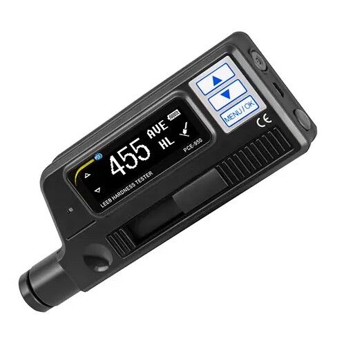 PCE Instruments PCE-950 Analizzatore di materiale Leeb portatile per metalli con memoria, software incluso e sonda interna di tipo D per misure precise e applicazioni mobili