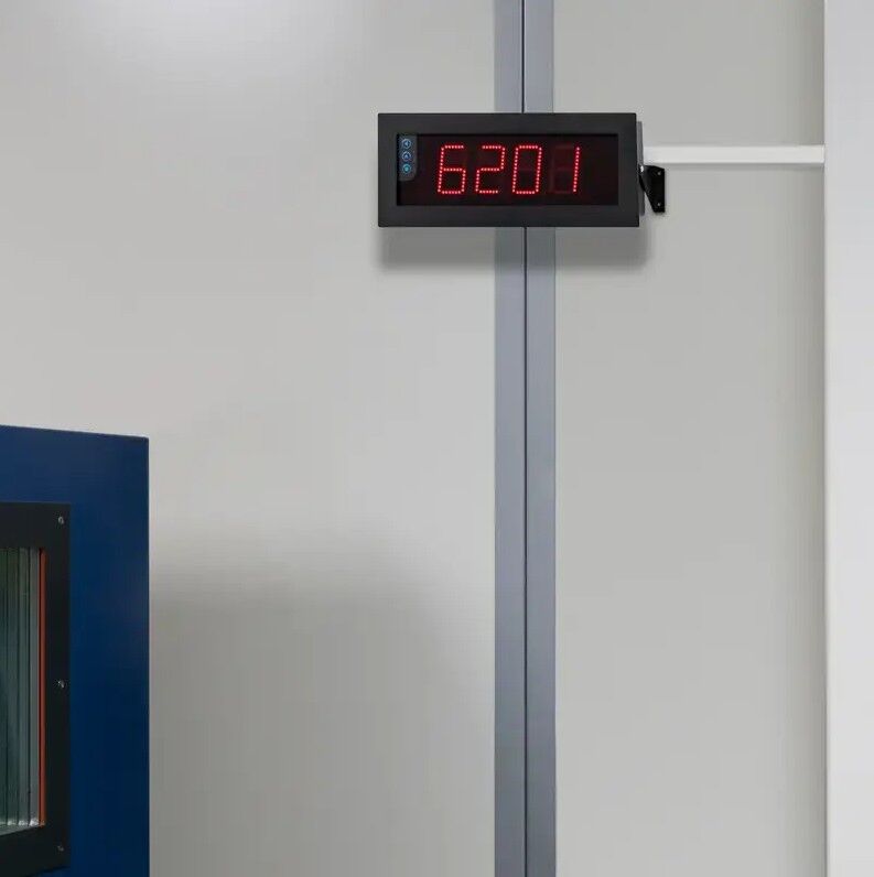 PCE Instruments PCE-BPD-U-46A Panel-mounted display with metal frame, wall and switchboard mounting