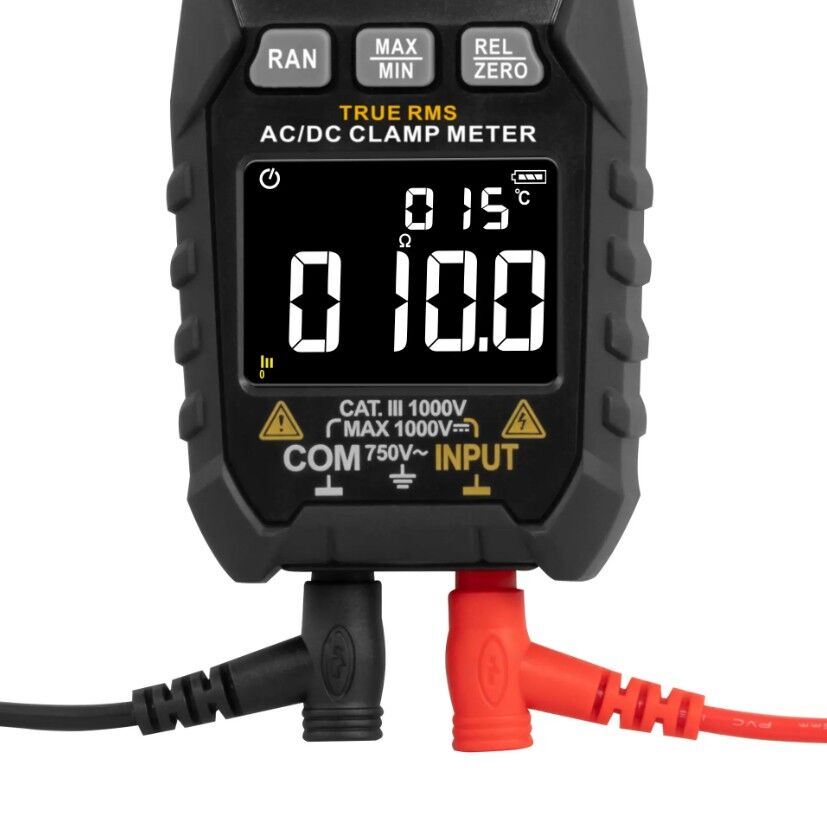 PCE Instruments PCE-CM 7 Multimetro per la misurazione della tensione e corrente AC e DC, per resistenza, temperatura, diodi, continuità, frequenza e capacità