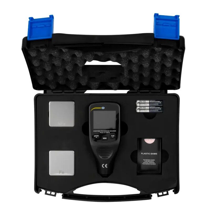 PCE Instruments PCE-CT 26FN Analizzatore di superficie per misura non distruttiva spessore rivestimenti su metalli ferrosi e non ferrosi, display ruotabile, range di misura da 0 a 1250µm