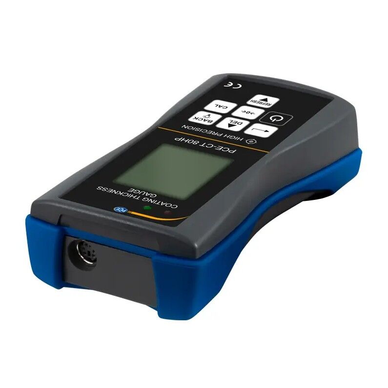 PCE Instruments PCE-CT 80HP-FN2D5 Analizzatore di superficie ad alta precisione per rivestimenti Fe/NFe, range 0-2500 µm, memoria 2000 valori, allarme valori limite, opzione ISO