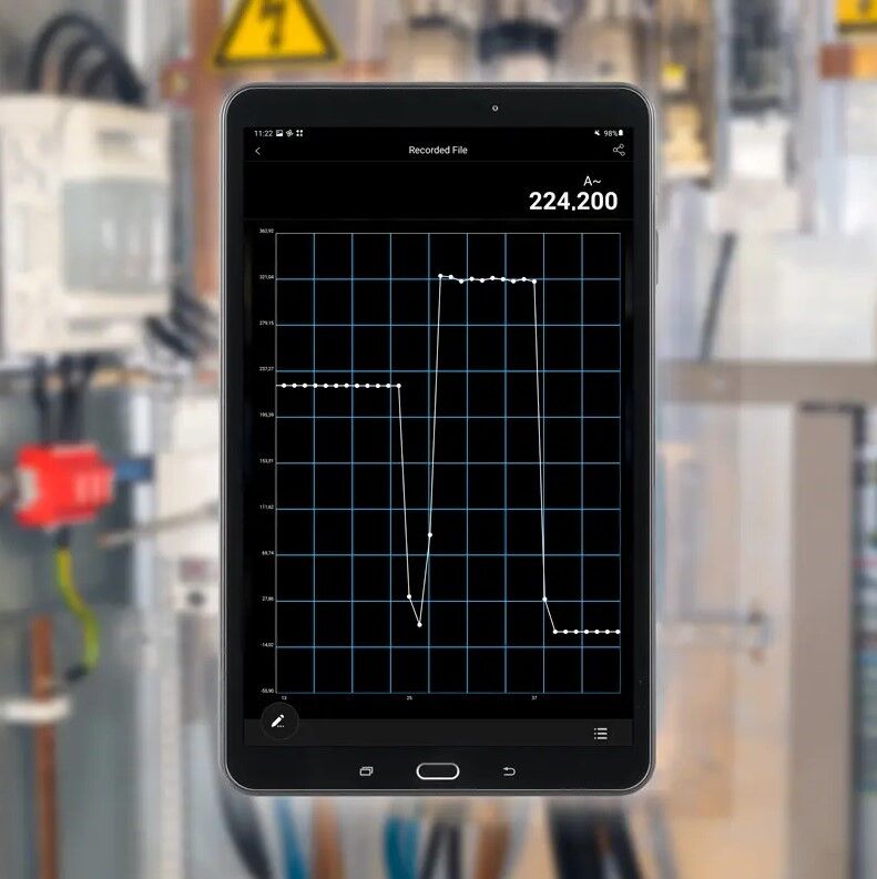 PCE Instruments PCE-CTI 10-ICA Amperometro TRMS per la misura di tensioni fino a 1500 V AC/DC e correnti fino a 1000 A AC/DC