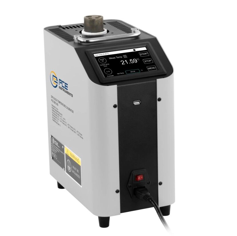 PCE Instruments PCE-DBC 650 Dry block temperature calibrator for sensors, resolution 0.001 °C