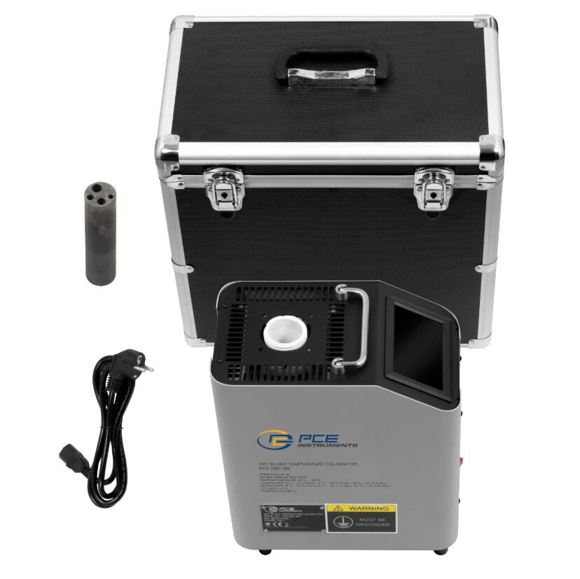 PCE Instruments PCE-DBC 650 Dry block temperature calibrator for sensors, resolution 0.001 °C
