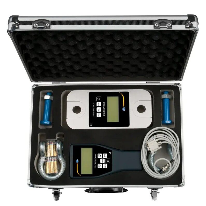 PCE Instruments PCE-DDM 3 Tragbares Dynamometer zur Bestimmung von Zugkräften, maximaler Messbereich 3t