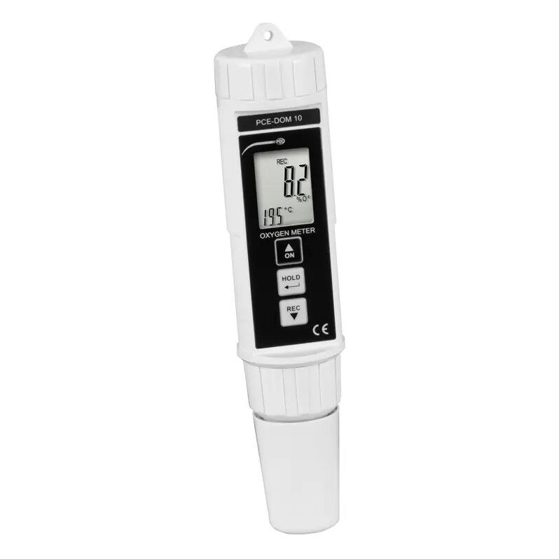 PCE Instruments PCE-DOM 10 Analizzatore di acqua con sensori intercambiabili e compensazione automatica della temperatura, ideale per misurare ossigeno in liquidi e aria in ambienti mobili