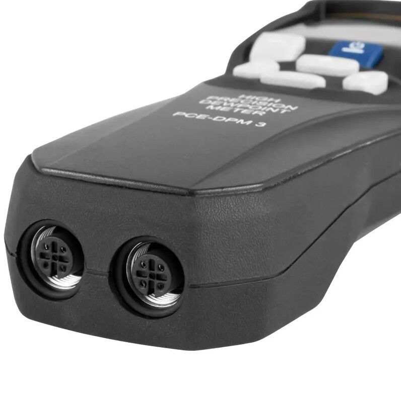 PCE Instruments PCE-DPM 3 Datenlogger für Taupunktmessung und Druckluftparameter, CSV-Speicher, wiederaufladbare Batterie, einfacher Anschluss an PC zur Analyse