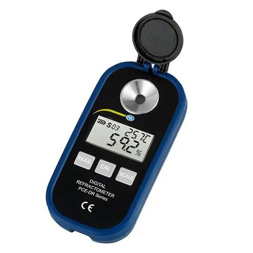 PCE Instruments PCE-DRP 1 Water-resistant refractometer for determining the sugar content of coffee, measuring range for coffee from 0 to 25