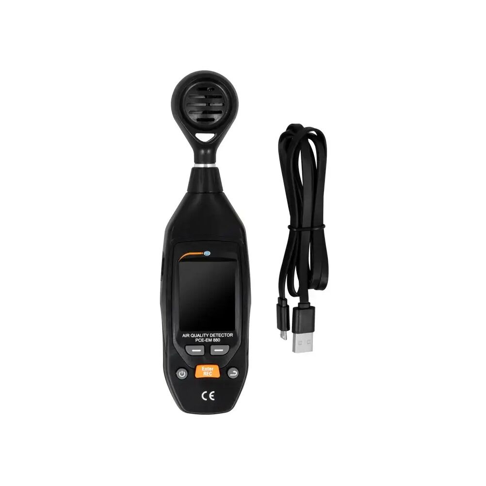 PCE Instruments PCE-EM 880 Analizzatore di umidità con data logger - Campo di misura TVOC: 0,00-9,99 mg/m³