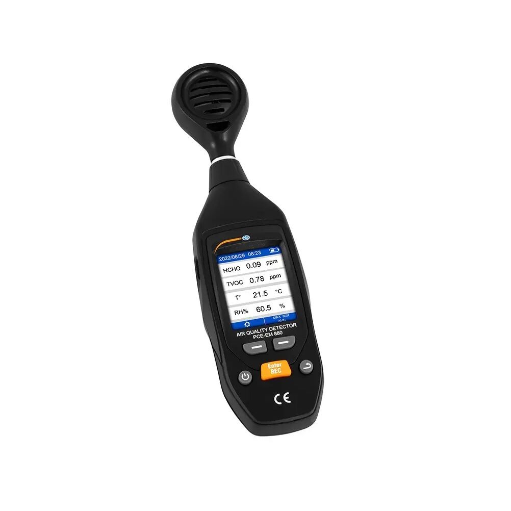 PCE Intruments PCE-EM 880 Analizzatore di umidità con data logger -  Range TVOC: 0,00 ... 9,99 mg/m³