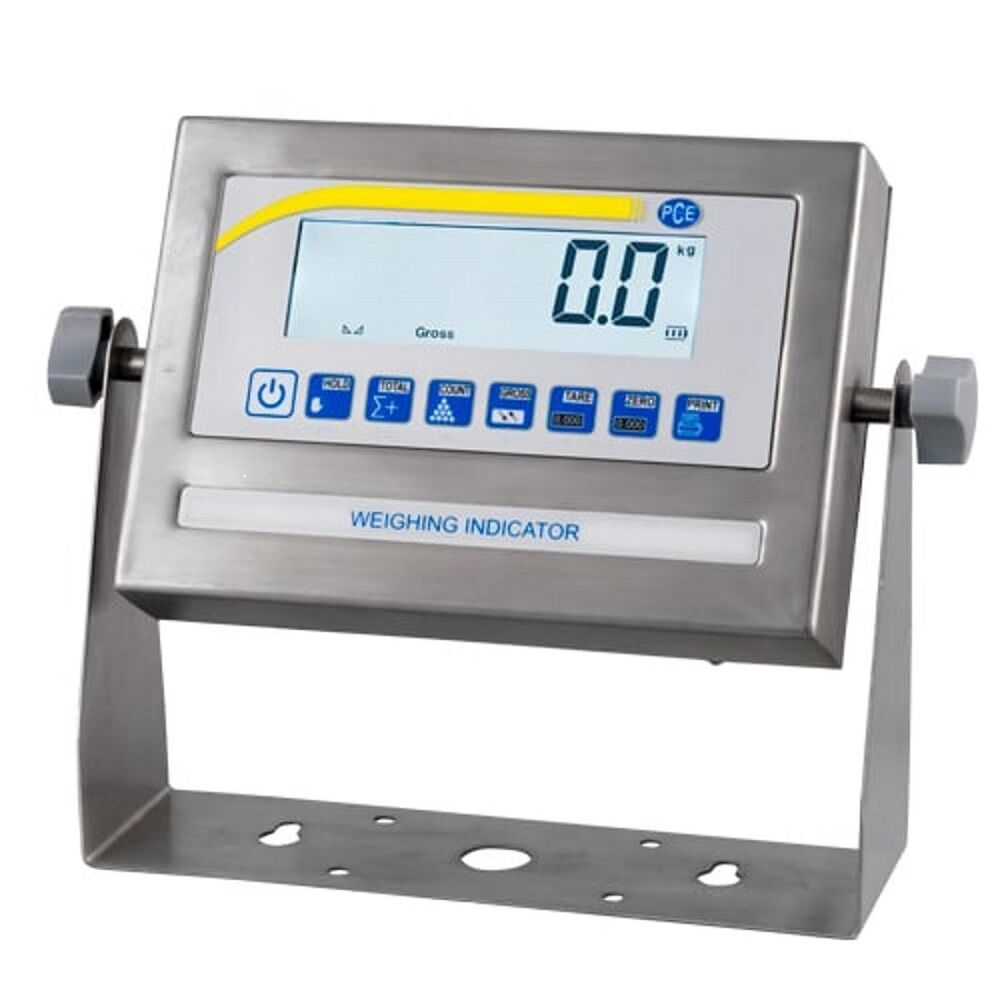 PCE Instruments PCE-EP 150P1 Bilancia a piattaforma da pavimento con interfaccia RS-232 per la pesatura di animali e spedizioni