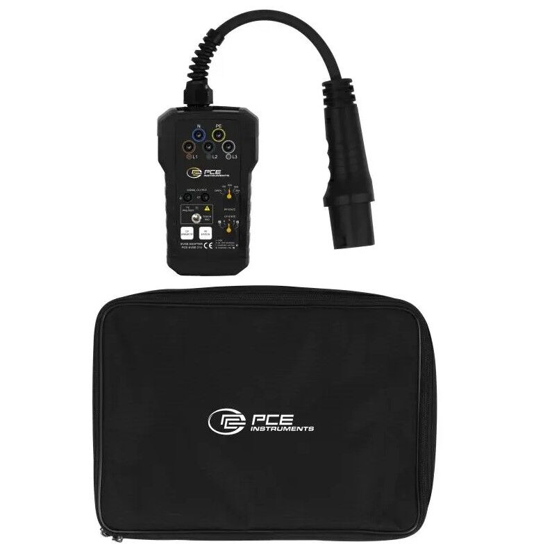 PCE Instruments PCE-EVSE 310 Misuratore per autoveicoli per controlli VDE 0100 e i punti di ricarica per le auto elettriche
