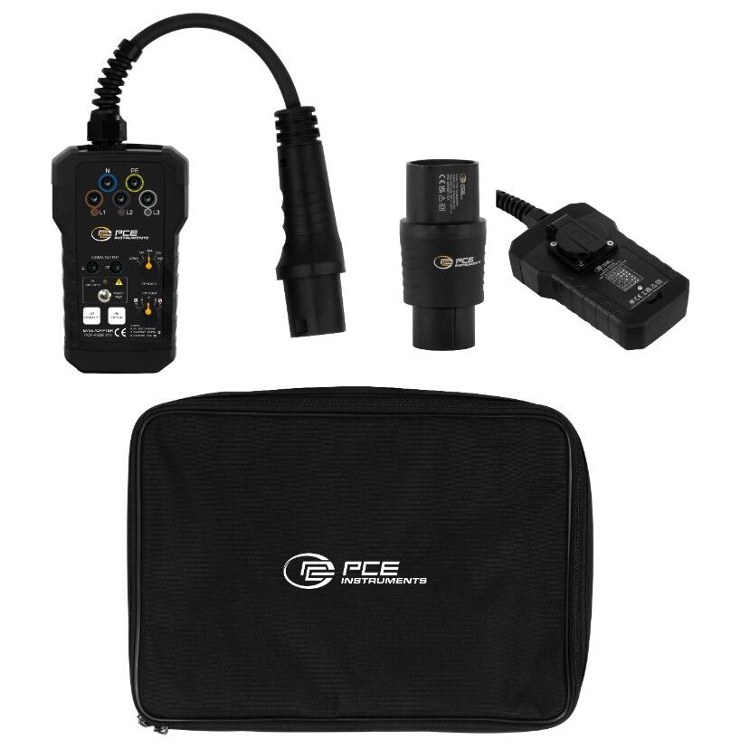 PCE Instruments PCE-EVSE 310+ Tester per controlli VDE 0100  di autoveicoli e i punti di ricarica auto elettriche