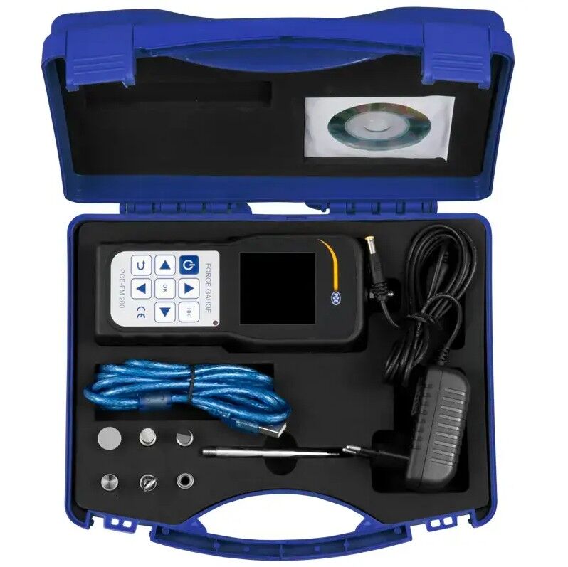 PCE Instruments PCE-FM 200 Dinamometro per prove di trazione e compressione fino a 200 N