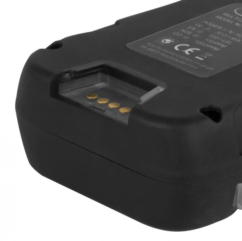 PCE Instruments PCE-GA-25 Dispositivo per la sicurezza e la salute sul lavoro per gas infiammabili/O2/CO/H2S, allarme ottico, acustico e a vibrazione