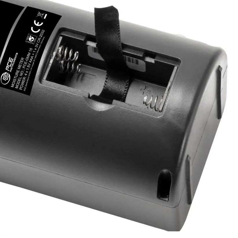 PCE Instruments PCE-GMM 15 Misuratore di umidità per cereali, 25 tipi di semi, volume del campione circa 90 ml, range di misura da 3 a 80%