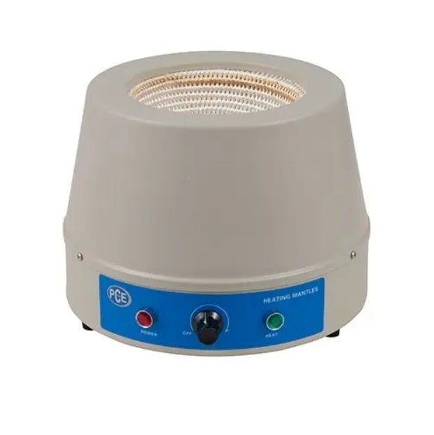 PCE Instruments PCE-HM 1000 Mantello riscaldante per palloni da 1000 ml, potenza 350W, temperatura regolabile 0-450°C, riscaldamento rapido e regolazione continua con manopola