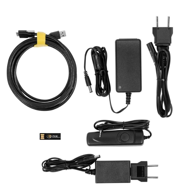 PCE Instruments PCE-HSC 8960 Telecamera di ispezione ad alta velocità con sensore CMOS da 5 MP, fino a 8960 FPS, interfaccia USB 3.0 e registrazione slow-motion ultra dettagliata