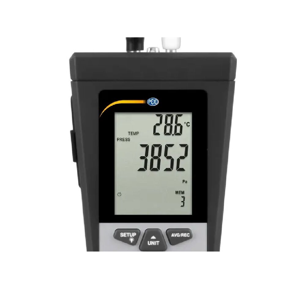 PCE Instruments PCE-HVAC-2 Tester per aria - Termoanemometro con tubo di Pitot